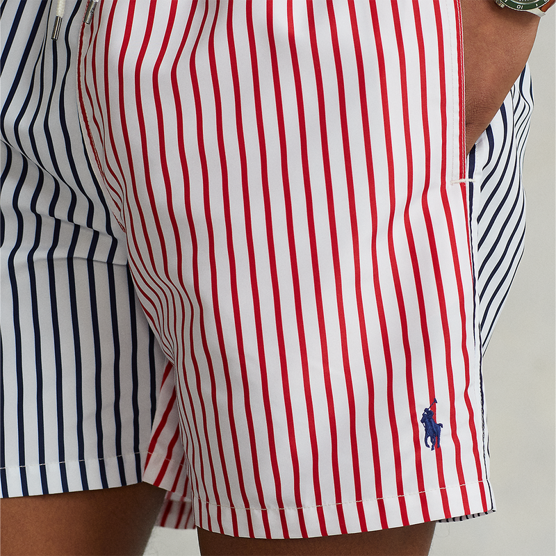 Polo striped shorts sales
