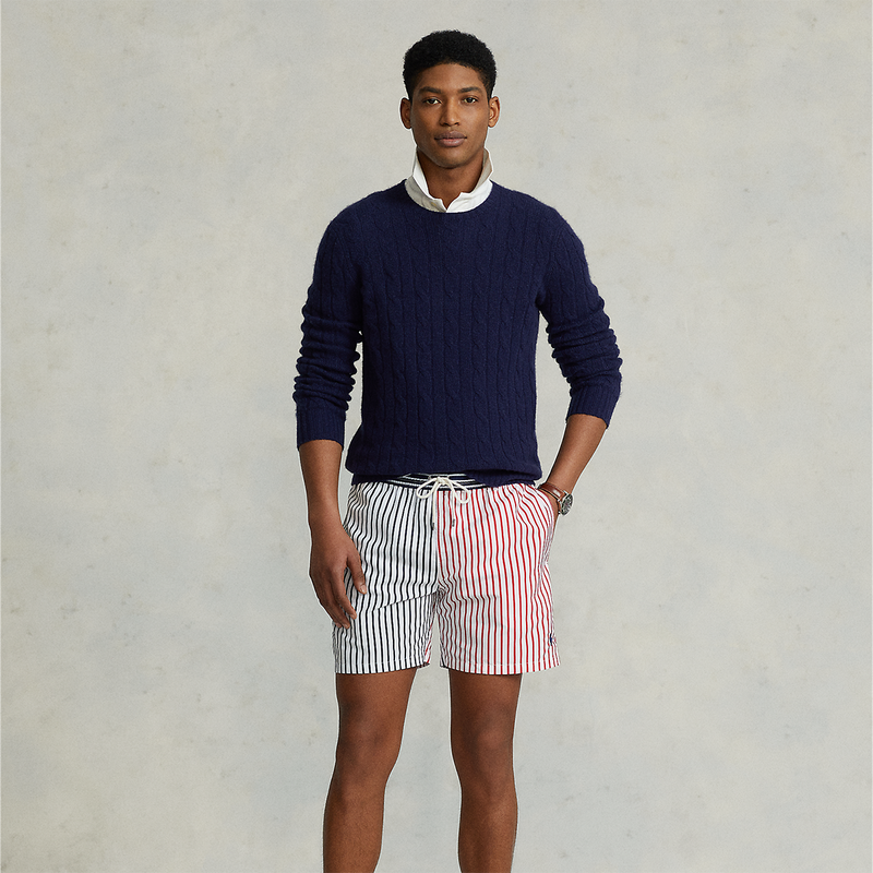 Striped Swim Shorts in Multi