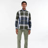 Barbour - Harris Tailored Fit Shirt in Sage - Nigel Clare
