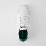 Axel Arigato - Dice Lo Sneakers in White/Green - Nigel Clare