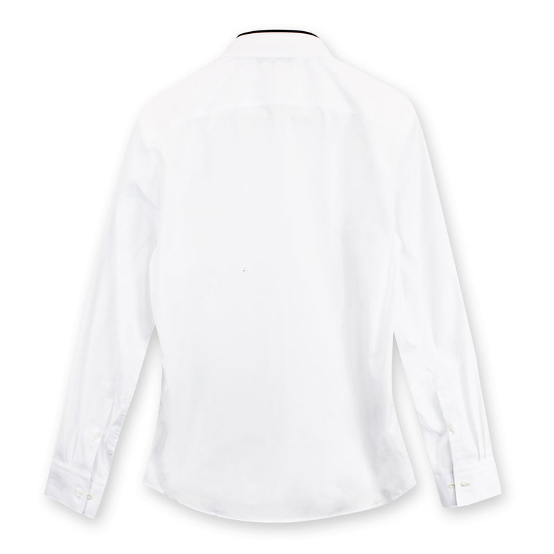 Neil Barrett - Point Collar Shirt in White - Nigel Clare