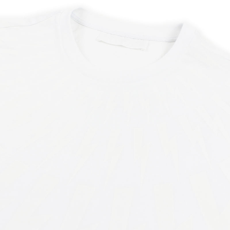 Neil Barrett - Lightning Bolt T-Shirt in White - Nigel Clare