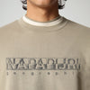 Napapijri - Ballar Sweatshirt in Silver Sage - Nigel Clare