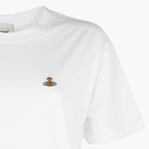 Vivienne Westwood - Multi Orb T-Shirt in White - Nigel Clare