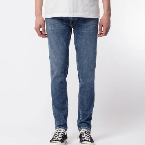 Nudie Jeans - Lean Dean Jeans in Blue Vibes - Nigel Clare