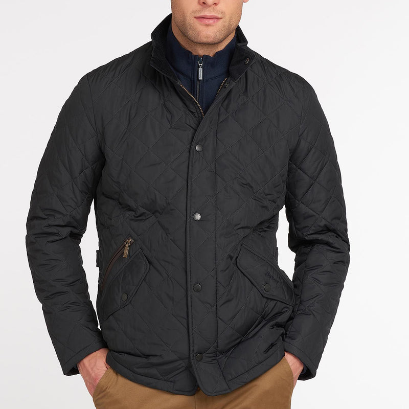 Barbour - Chelsea Sportsquilt Jacket in Navy - Nigel Clare
