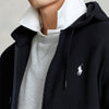 Polo Ralph Lauren - Double Knit Full Zip Hoodie in Black - Nigel Clare