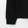 PS Paul Smith - Slim Fit LS Polo Shirt in Black - Nigel Clare