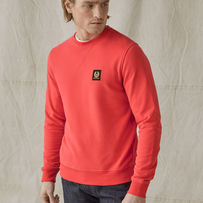 Belstaff - Sweatshirt in Dark Coral - Nigel Clare