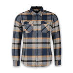 Barbour - Rhodell Tailored Fit Shirt in Grey Marl - Nigel Clare