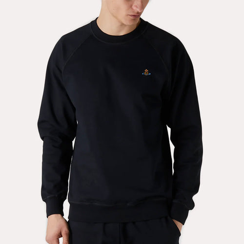 Vivienne Westwood - Raglan Sweatshirt in Black - Nigel Clare