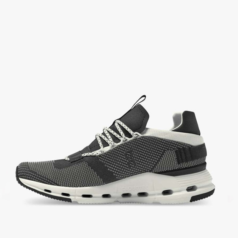 On Running - Cloudnova Trainers in Black/White - Nigel Clare
