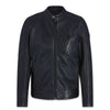 Belstaff - V Racer 2.0 Leather Jacket in Bright Navy - Nigel Clare