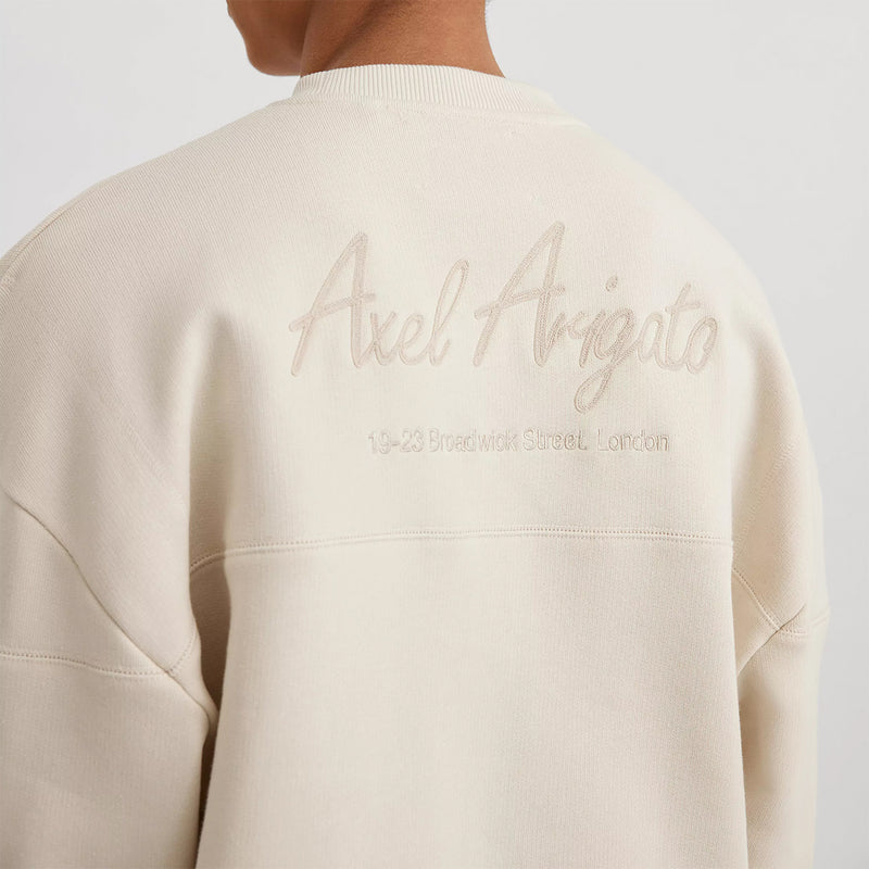 Axel Arigato - Court Sweatshirt in Pale Beige - Nigel Clare