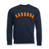Barbour - Preppy Logo Sweatshirt in Navy - Nigel Clare