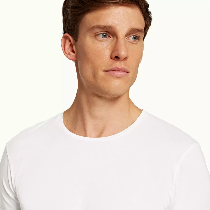Orlebar Brown - OB-T Tee in White - Nigel Clare