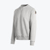 Parajumpers - Caleb Basic Sweatshirt in Mist White - Nigel Clare