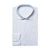 Eton - Slim Fit Patterned Shirt in White/Blue - Nigel Clare