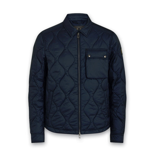 Belstaff - Wayfare Quilt Jacket in Dark Ink - Nigel Clare