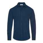 Orlebar Brown - Giles GD Tailored Fit Shirt in Blue Slate - Nigel Clare