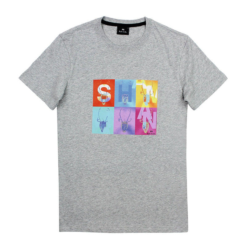 PS Paul Smith - Antler T-Shirt in Grey - Nigel Clare