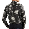 Ted Baker - ECLAIR Floral Print Shirt in Black - Nigel Clare