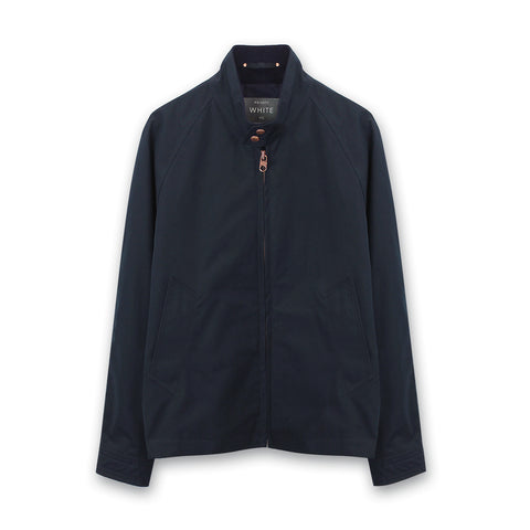 Private White VC - Ventile Harrington 3.0 Jacket in Navy | Nigel Clare