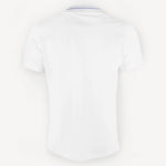 Vivienne Westwood - Striped Collar Polo in White - Nigel Clare