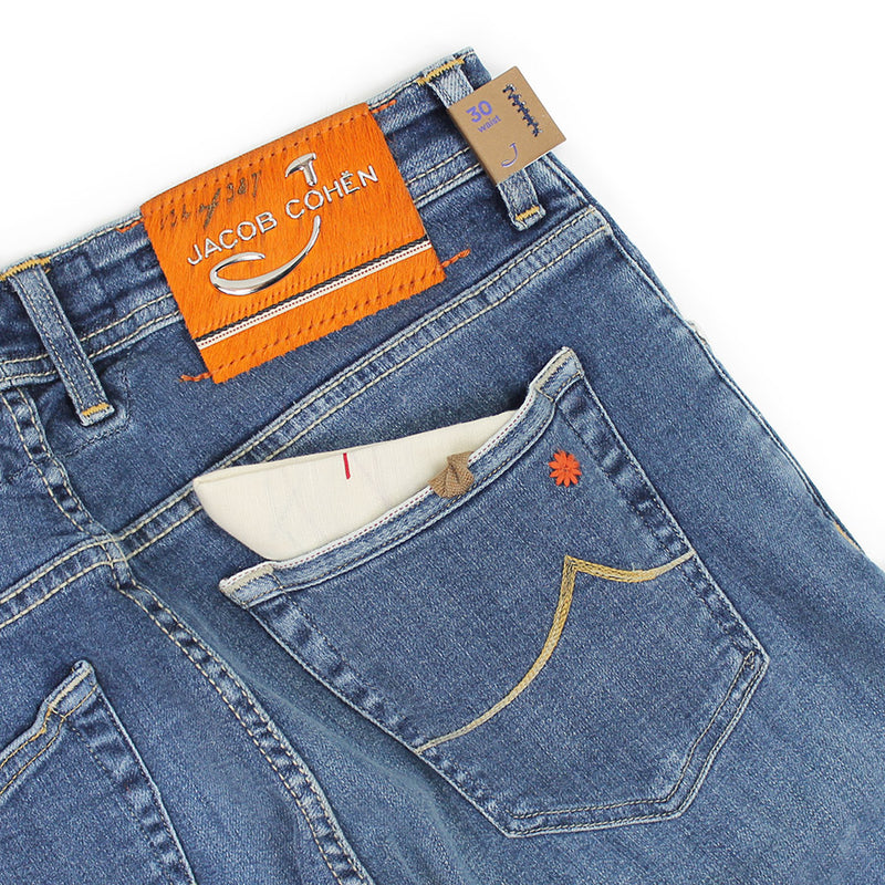 Overdreven Sluier bouw Jacob Cohen - J622 Limited Edition Orange Badge Jeans | Nigel Clare