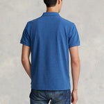 Polo Ralph Lauren - Slim Fit Mesh Polo Shirt in Blue - Nigel Clare