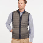 Barbour - Quilted Front Essential Gilet in Navy - Nigel Clare