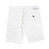 Emporio Armani - Cotton Twill Chino Shorts in White - Nigel Clare