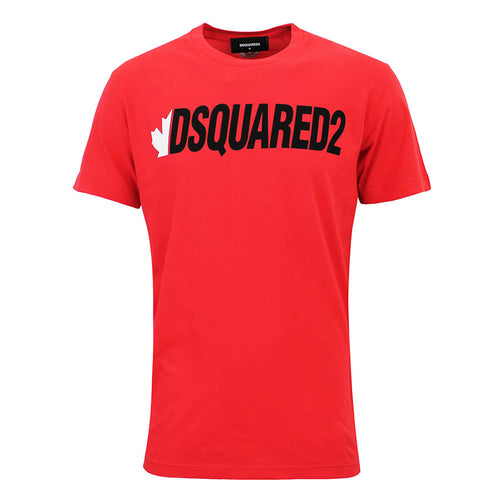 DSQUARED2 - Logo T-Shirt in Red - Nigel Clare