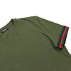 DSQUARED2 - Tape Sleeve Logo T-Shirt in Green - Nigel Clare