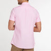 Barbour - Oxford 3 Tailored Fit SS Shirt in Pink - Nigel Clare
