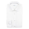 Eton - Slim Fit Self Patterned Shirt in White - Nigel Clare