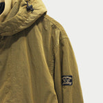 Paul & Shark - Garment Dyed Nylon Jacket in Khaki - Nigel Clare