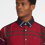 Barbour - Dunoon Tailored Shirt in Red - Nigel Clare