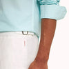 Orlebar Brown - Norwich Linen Shorts in White - Nigel Clare
