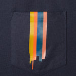 Paul Smith - Painted Stripe Pocket T-Shirt in Navy - Nigel Clare