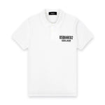 DSQUARED2 - Ceresio9 Polo Shirt in White - Nigel Clare