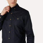 Vivienne Westwood - 2 Button Krall Shirt in Black - Nigel Clare
