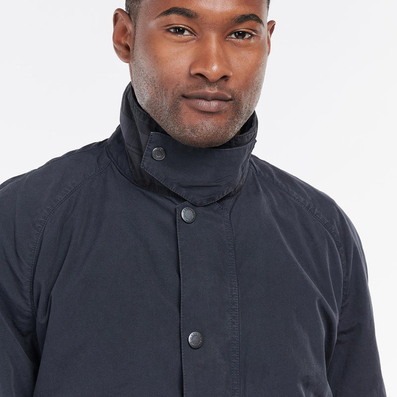 Barbour - Ashby Casual Jacket in Navy - Nigel Clare