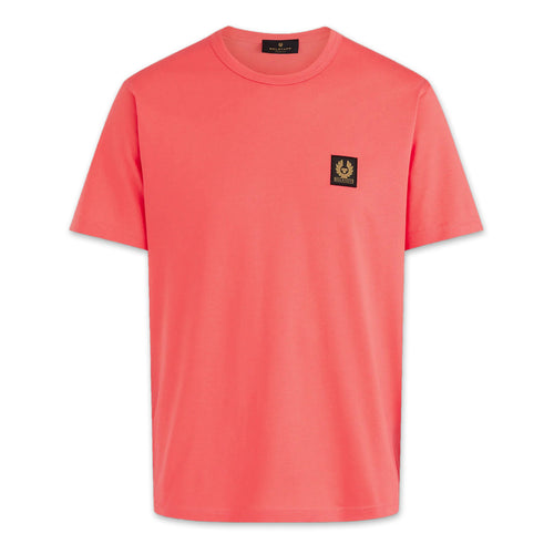 Belstaff - Short Sleeved T-Shirt in Flare Pink - Nigel Clare