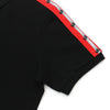 DSQUARED2 - Leaf Tape Polo Shirt in Black - Nigel Clare