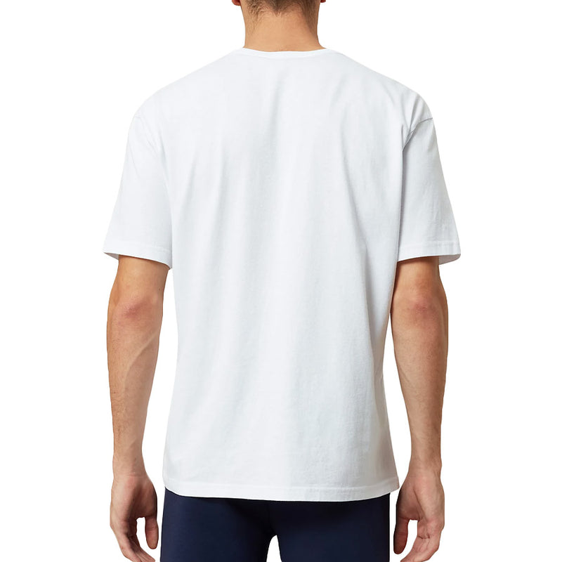 Napapijri - Samel Graphic FT8 T-Shirt in White - Nigel Clare