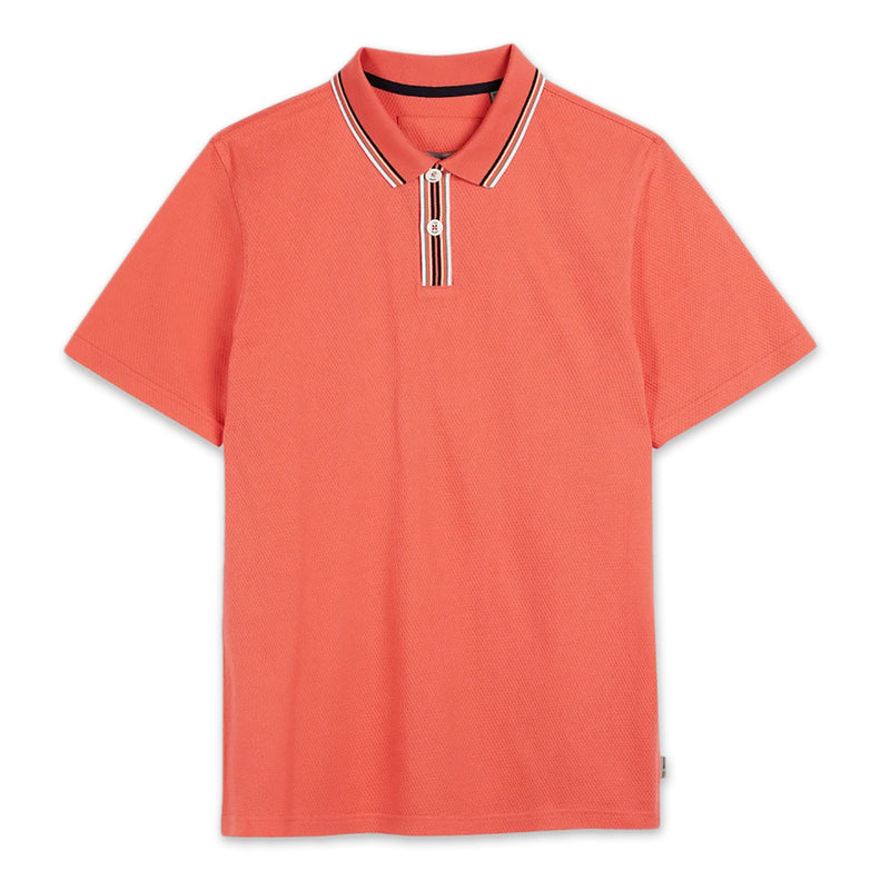 Ted Baker - TWITWOO Polo Shirt in Coral - Nigel Clare
