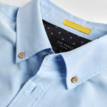 Ted Baker - YASAI SS Oxford Shirt in Blue - Nigel Clare