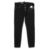 DSQUARED2 - Trash Bull Wash Super Twinky Jeans in Black - Nigel Clare