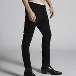 DSQUARED2 - Trash Bull Wash Super Twinky Jeans in Black - Nigel Clare